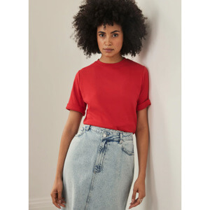 Mint Velvet Red Ultimate Cotton T Shirt